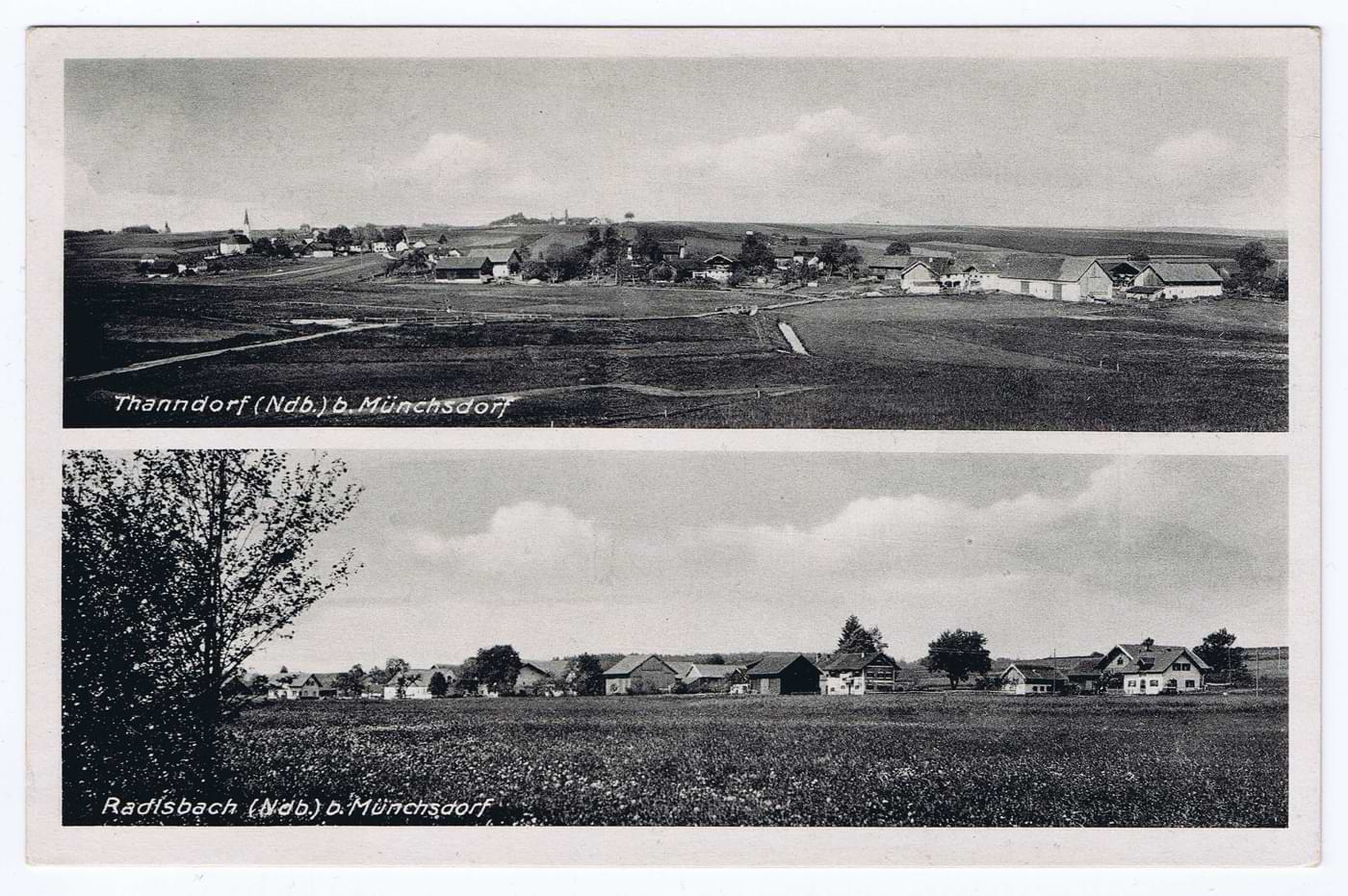 Grossansicht in neuem Fenster: Historisches Roßbach - Ortsansichten - Thanndorf