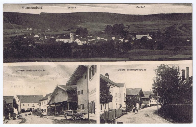 Grossansicht in neuem Fenster: Historisches Roßbach - Ortsansichten - Münchsdorf