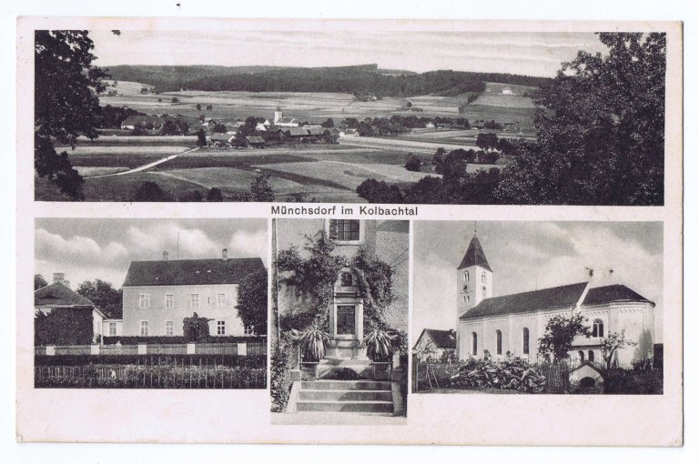 Grossansicht in neuem Fenster: Historisches Roßbach - Ortsansichten - Münchsdorf