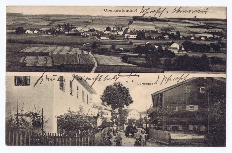 Grossansicht in neuem Fenster: Historisches Roßbach - Ortsansichten - Obergrafendorf