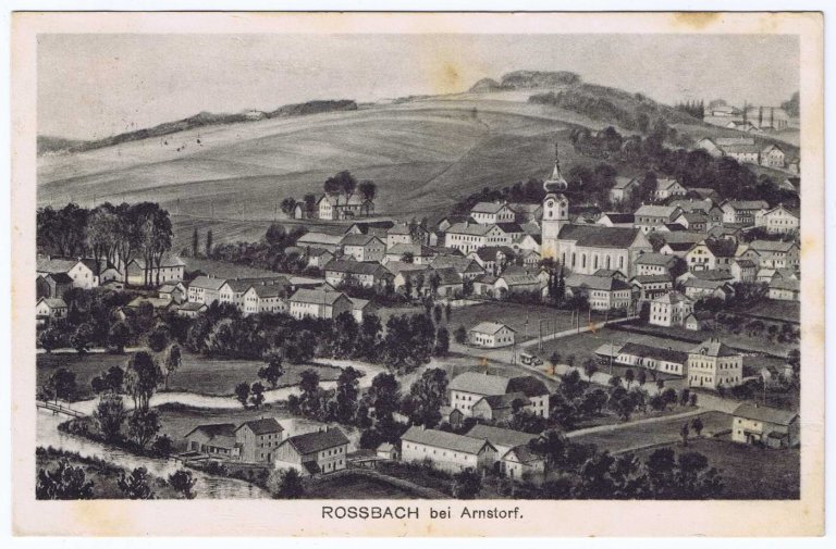 Grossansicht in neuem Fenster: Historisches Roßbach - Ortsansichten - Roßbach