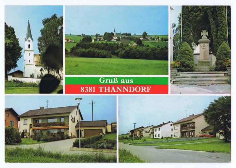 Grossansicht in neuem Fenster: Historisches Roßbach - Ortsansichten - Thanndorf