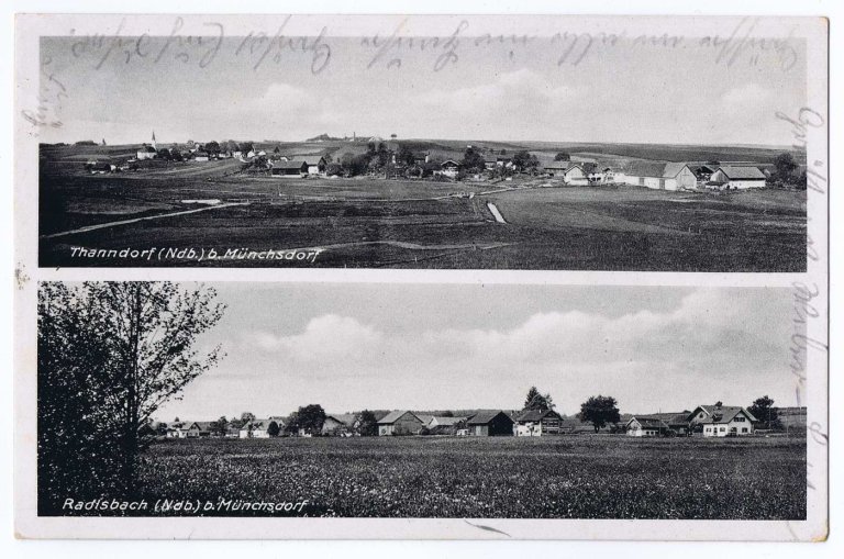 Grossansicht in neuem Fenster: Historisches Roßbach - Ortsansichten - Thanndorf
