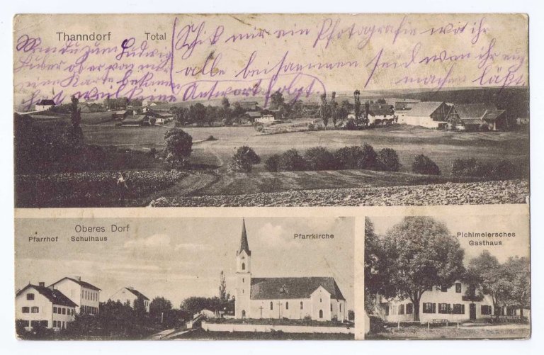 Grossansicht in neuem Fenster: Historisches Roßbach - Ortsansichten - Thanndorf