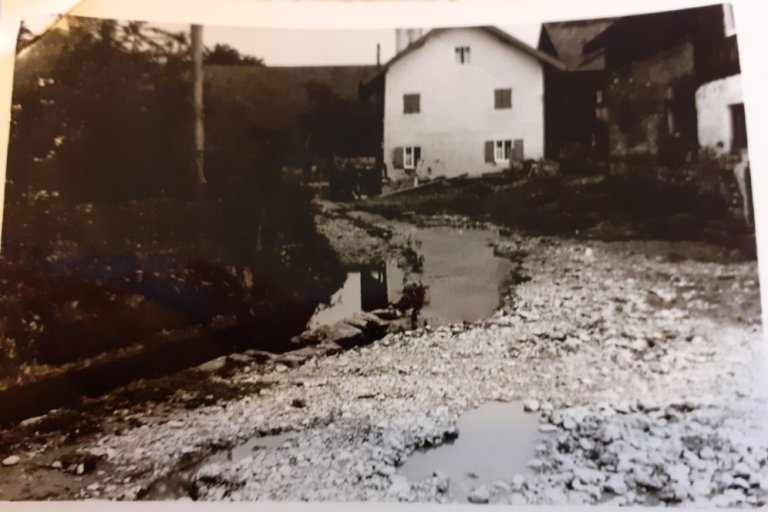 Hochwasser 1959 - Punkhaus Hochwasser 1959 - Punkhaus