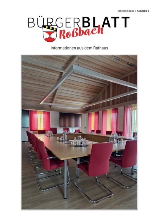 Bürgerblatt 8 Titelseite